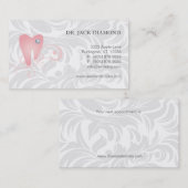 Zahnmedizinisches Terminkarte (Vorne/Hinten)