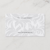 Zahnmedizinisches Terminkarte (Rückseite)