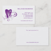 Zahnmedizinisches Terminkarte (Vorne/Hinten)