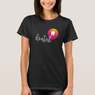 Zahnmedizinstudent Vintage Retro Zähne T-Shirt