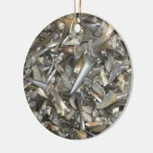 Zahnmuster für Fossilien Keramikornament (Links)