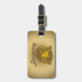 Zahnpasta #6 gepäckanhänger (Vorderseite vertikal)