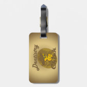 Zahnpasta #6 gepäckanhänger (Rückseite vertikal)