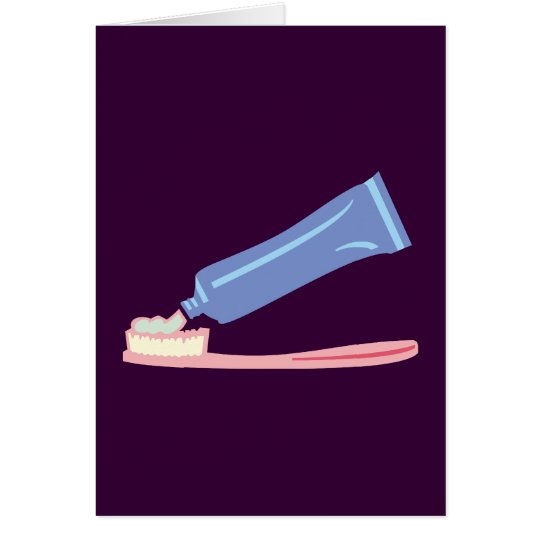 Zahnpflege dental care karte