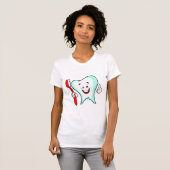 Zahnpflege - Happy Tooth mit Toothbrush T-Shirt (Vorne ganz)