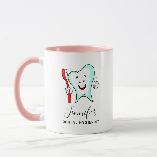 Zahnpflege - Happy Tooth mit Toothbrush Tasse (Links)