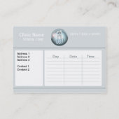 Zahnpflege Terminkarte (Rückseite)