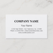 Zahnpflege-Visitenkarteschablone mit Zahnlogo Visitenkarte (Vorderseite)