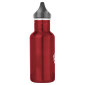 Zahnrad Edelstahlflasche (Links)