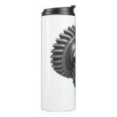 Zahnrad Thermosbecher (Nach links gedreht)
