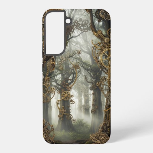 Zahnrad Wald Samsung Galaxy Hülle (Rückseite)