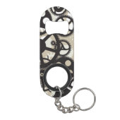 Zahnradarbeit Schlüsselbund Flaschenöffner (Rückseite)