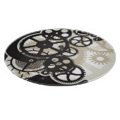 Zahnradarbeit Schneidebrett (Ecke)