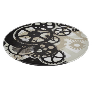 Zahnradarbeit Schneidebrett