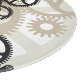 Zahnradarbeit Schneidebrett (Ecke)