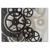 Zahnradarbeit Schneidebrett (Vorderseite)