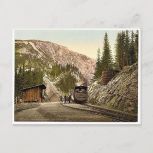 Zahnradbahn auf den Schneeberg, Niederösterreich, Postkarte