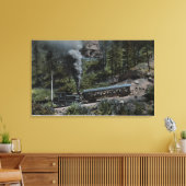 Zahnradbahn hoch leinwanddruck (Insitu (Wohnzimmer))