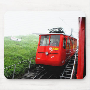Zahnradbahn Pilatus in der Schweiz Mousepad