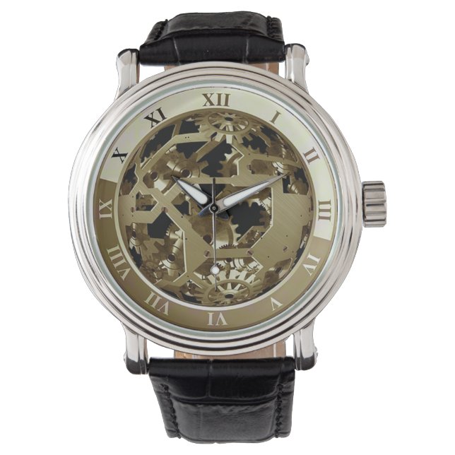 Zahnräder Armbanduhr (Vorderseite)