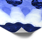 Zahnräder drehen....... poster (Ecke)