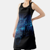 Zahnräder Mechaniker schwarz-blaue Typ Männer Schürze (InSitu)