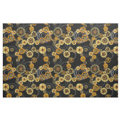 Zahnräder Stoff (Fat Quarter (45,7 x 55,9 cm))