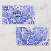 Zahnräder Visitenkarte (Vorne/Hinten)