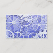 Zahnräder Visitenkarte (Rückseite)