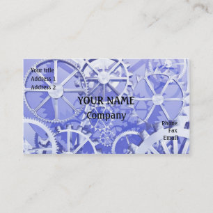 Zahnräder Visitenkarte