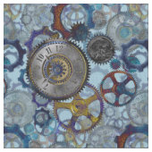 Zahnradgetriebe aus Stahl Stoff (Nahaufnahme)