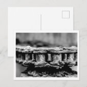 Zahnradgetriebe postkarte (Vorne/Hinten)