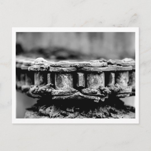 Zahnradgetriebe postkarte (Vorderseite)