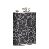 Zahnradmuster Flachmann (Rechts)