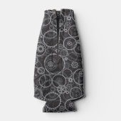 Zahnradmuster Flaschenkühler (Rückseite)