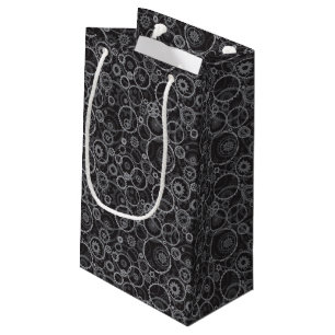 Zahnradmuster Kleine Geschenktüte