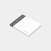 Zahnradmuster Post-it Klebezettel (angewinkelt)