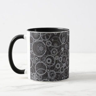 Zahnradmuster Tasse