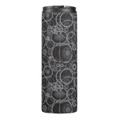 Zahnradmuster Thermosbecher (Rückseite)