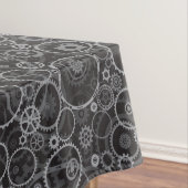 Zahnradmuster Tischdecke (Beispiel)