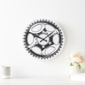 Zahnradschloss Große Wanduhr (Zuhause)