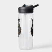 "Zahnriese: Der Steampunk-Hippo" Trinkflasche (Links)