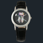 Zahnschädel und Krebse beobachten Armbanduhr<br><div class="desc">Zahnarztwache für alle Dentalwünsche. Dental Skull und Crossbones sind das Beste. Nimm dich heute.</div>
