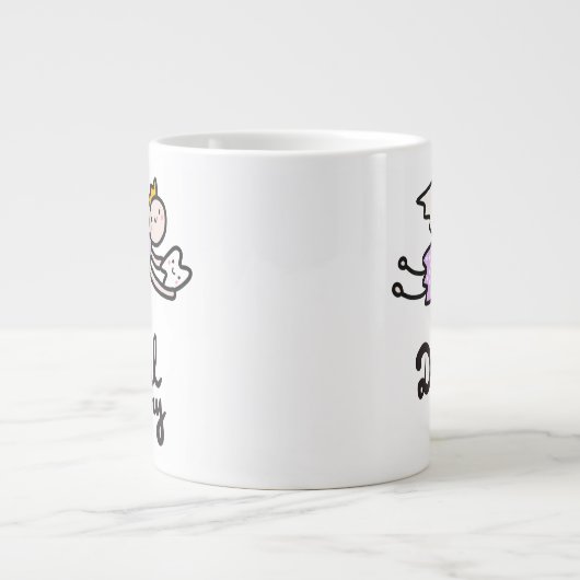 Zahnseide Jumbo-Tasse (Vorderseite)