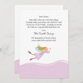 Zahnseidenmatte (rosa) Karte (Vorne/Hinten)