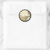 Zahnseilkleber - SRF Runder Aufkleber (Tasche)