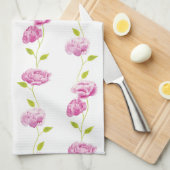 Zahnstangen Handtuch (Viertel Falte)