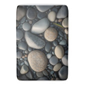 Zahnsteine Grafisch Badematte (Vorderseite Vertikal)