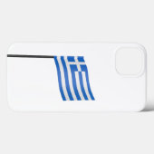 Zahnstocher der griechischen Flagge Case-Mate iPhone Hülle (Rückseite (Horizontal))