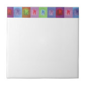 Zahnstocher Fliese (Vorderseite)